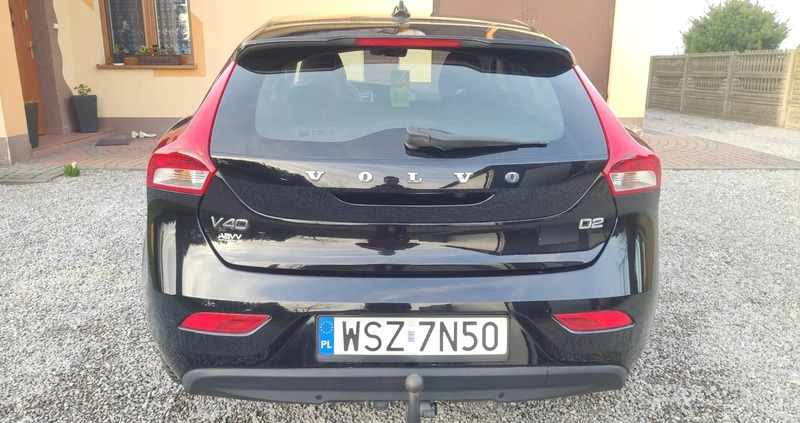 Volvo V40 cena 46000 przebieg: 74788, rok produkcji 2016 z Bierutów małe 466